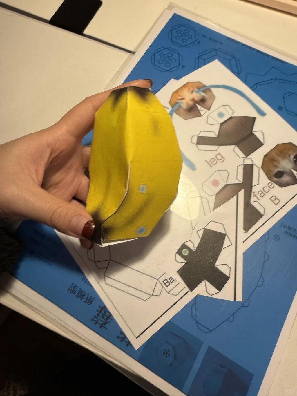 8 funny meme cat paper craft PDF Template, maxwell cat, happy cat, banana cat, apple cat, 8 printable paper craft bundle, memes, A4, DIY