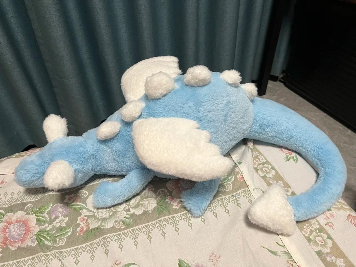 Stuffed Dragon PDF Sewing Pattern Sky Dragon Sewing Patterns Stuffed Toys Softies Baby Dragon Plushie Pattern DIY