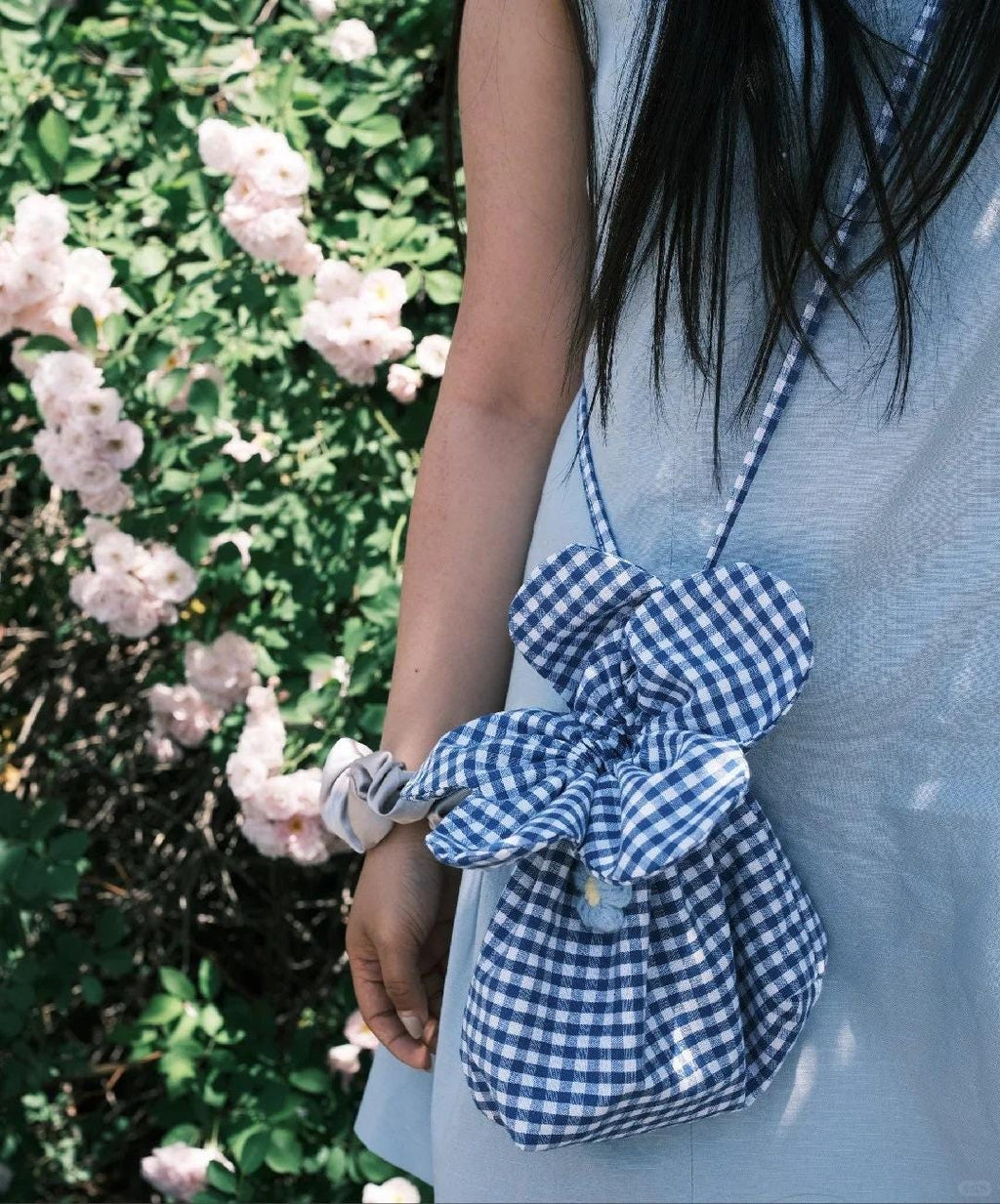 Flower Drawstring Bag Sewing Pattern, Petal Purse Pattern, Unique Crossbody Bag Pattern, Floral Shoulder Bag PDF, DIY Bag Pattern, Tutorial