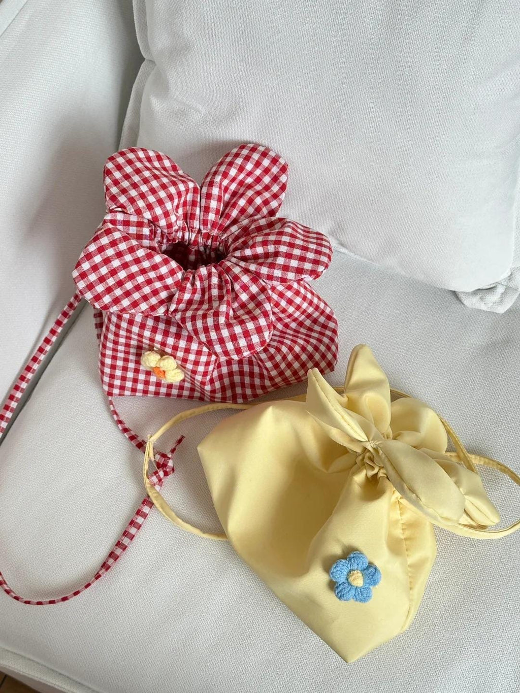 Flower Drawstring Bag Sewing Pattern, Petal Purse Pattern, Unique Crossbody Bag Pattern, Floral Shoulder Bag PDF, DIY Bag Pattern, Tutorial