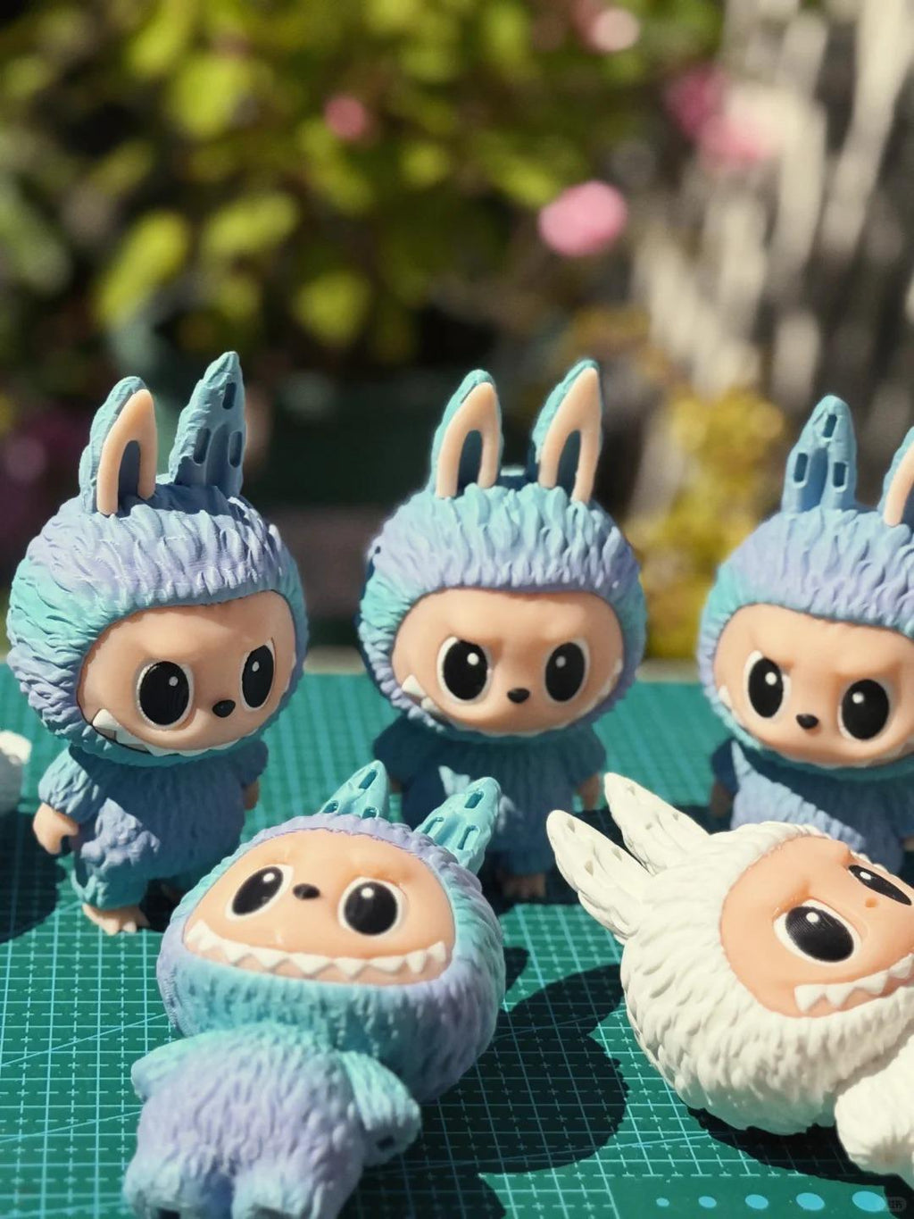 Standing Labubu 3D Model STL File, Labubu Bagcharm Keychain STL OBJ