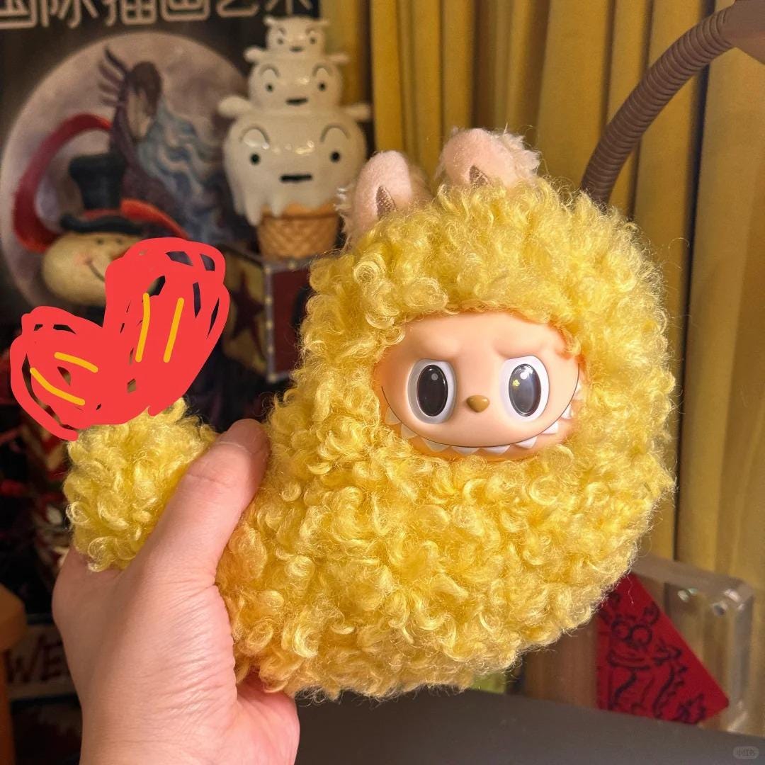 Labubu Fried Shrimp Outfit Bagcharm Sewing Pattern Fried Shrimp Plush Outfit Pattern Cute Creature Clothes Easy DIY Sewing PDF