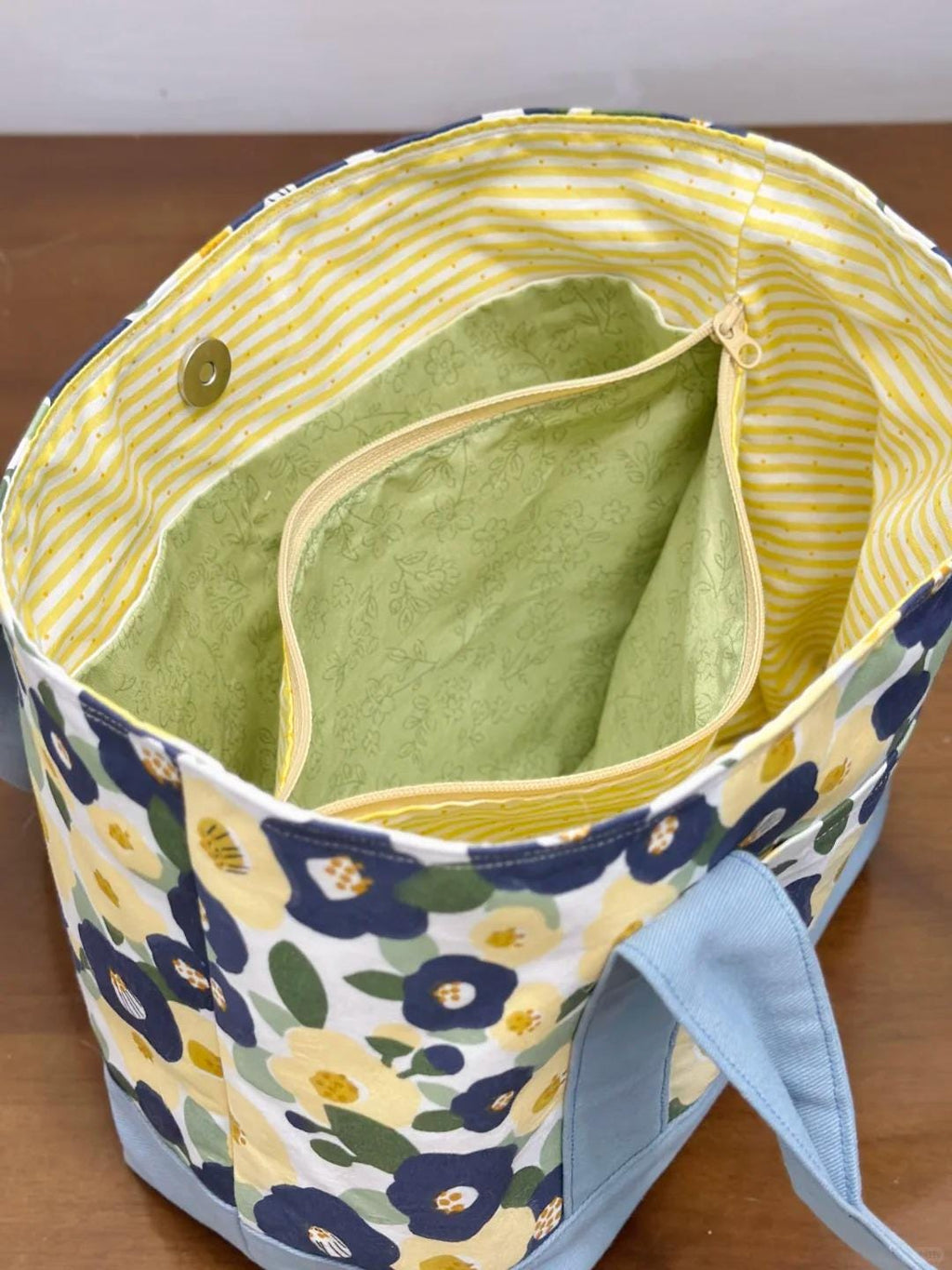 Large Canvas Beach Boat Tote Bag Sewing Pattern Easy Beach Bag Pattern with Step by Step Video Tutorial Grocery Bag Sewing Pattern PDF