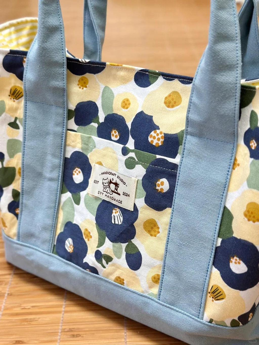 Large Canvas Beach Boat Tote Bag Sewing Pattern Easy Beach Bag Pattern with Step by Step Video Tutorial Grocery Bag Sewing Pattern PDF