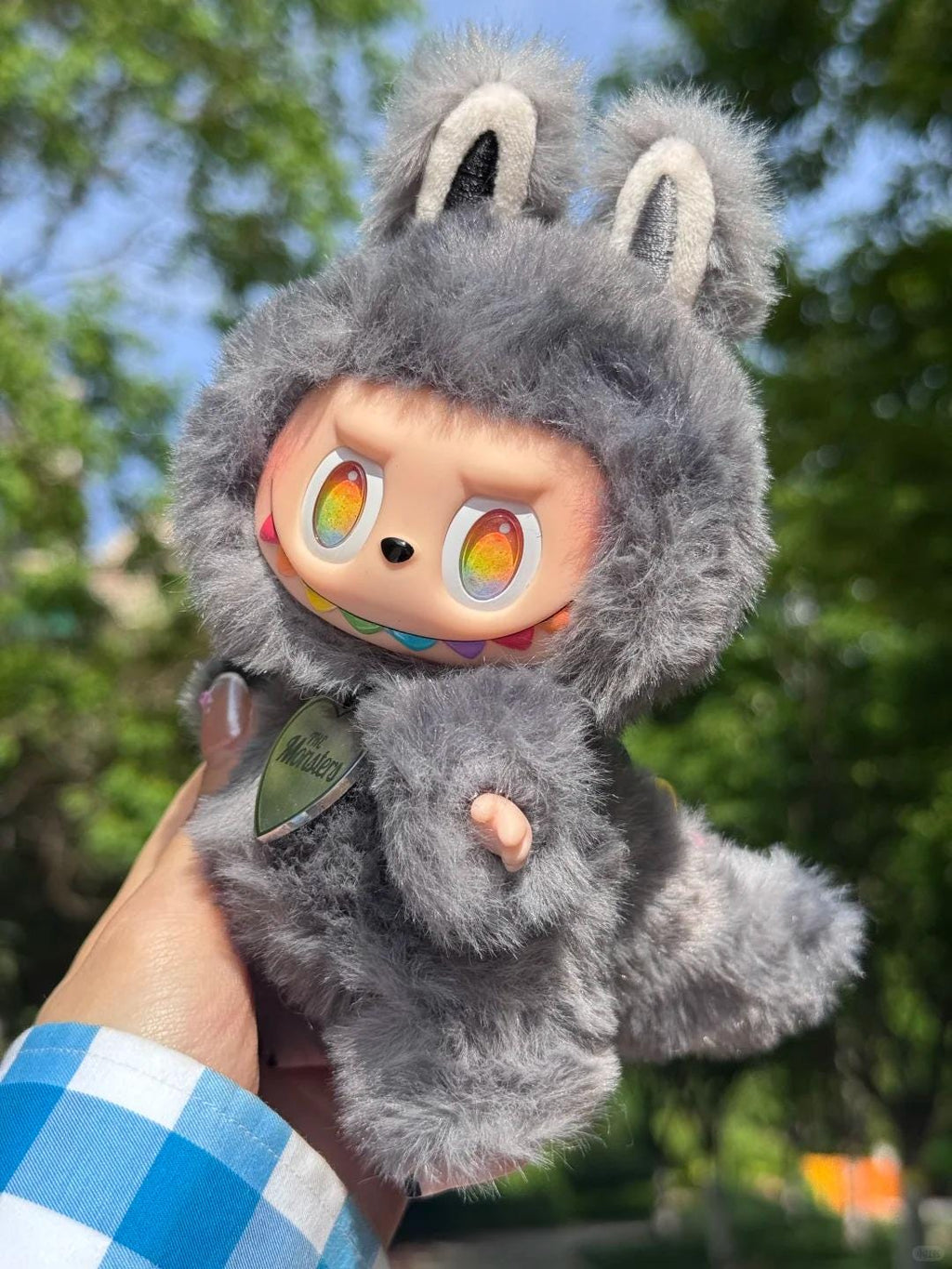 Hidden‑ID Labubu Sewing Pattern with Video Tutorial, Labubu 3.0 Bagcharm Pattern