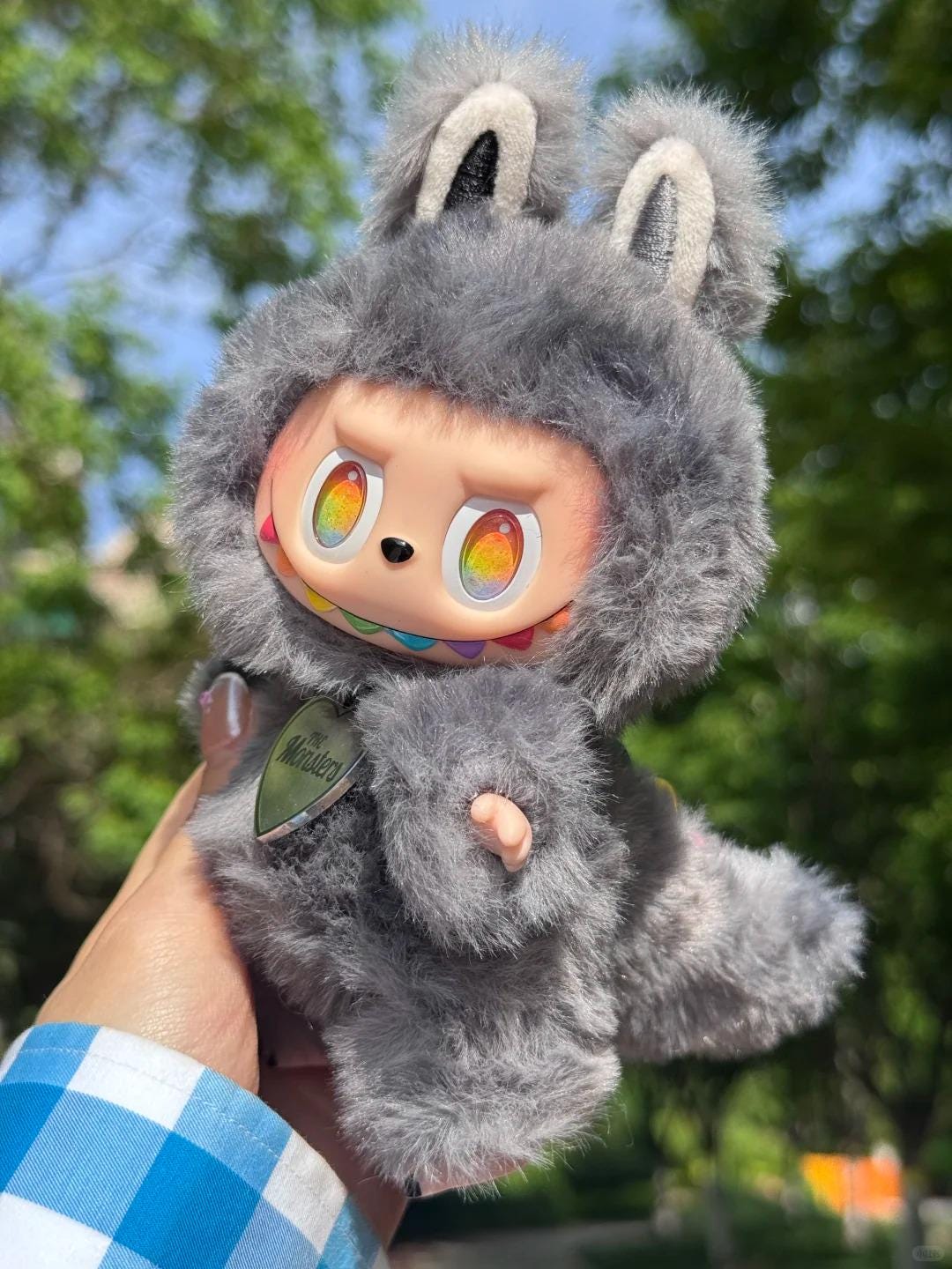 Hidden‑ID Labubu Sewing Pattern with Video Tutorial, Labubu 3.0 Bagcharm Pattern