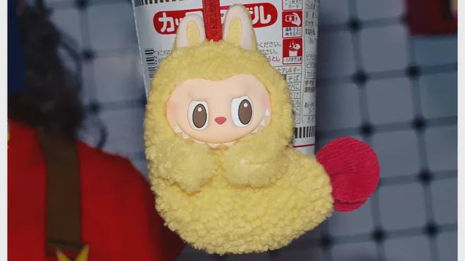 Labubu Fried Shrimp Outfit Bagcharm Sewing Pattern Fried Shrimp Plush Outfit Pattern Cute Creature Clothes Easy DIY Sewing PDF