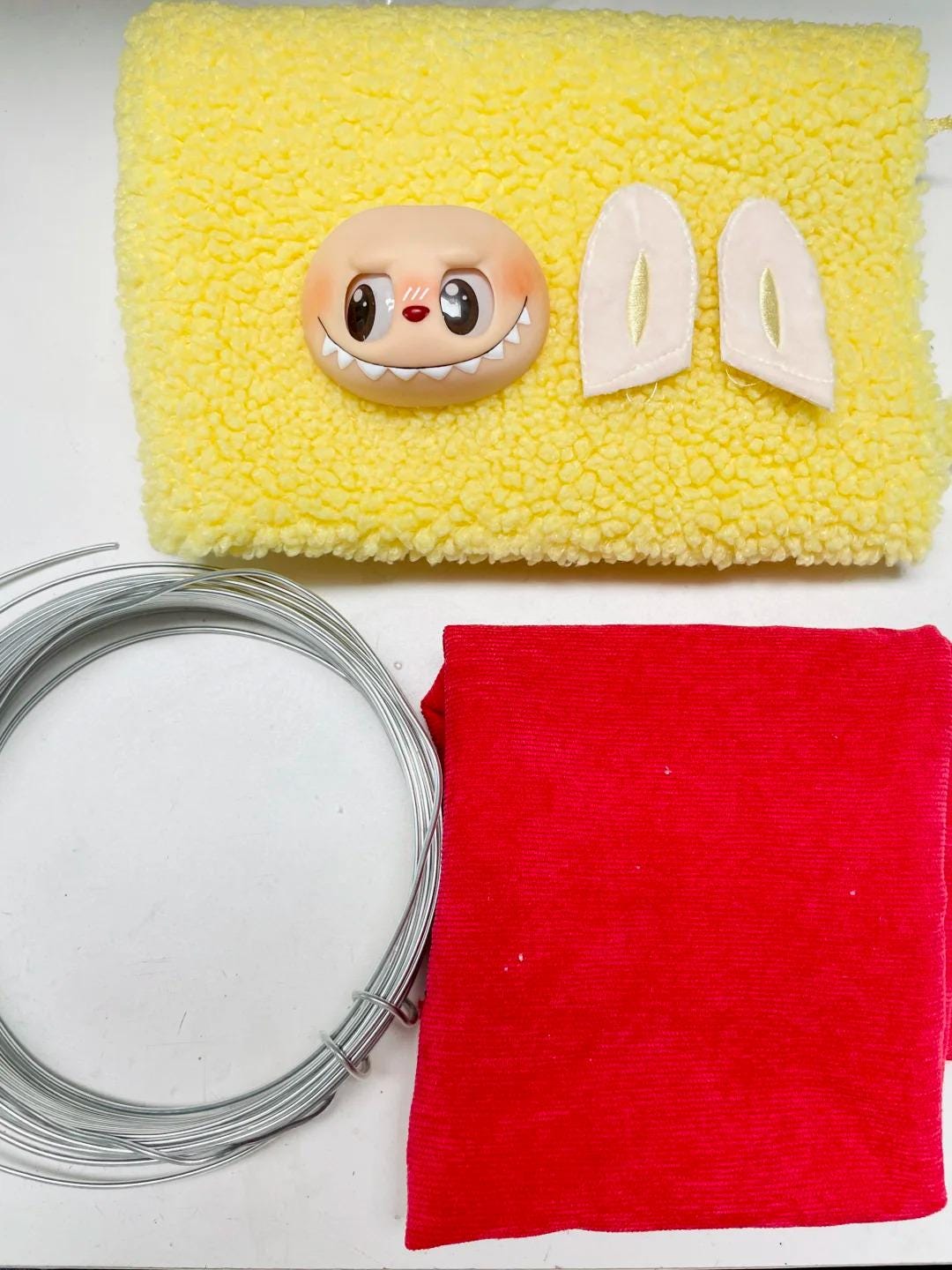Labubu Fried Shrimp Outfit Bagcharm Sewing Pattern Fried Shrimp Plush Outfit Pattern Cute Creature Clothes Easy DIY Sewing PDF