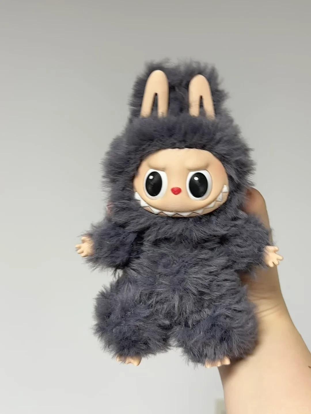 Standing Labubu 3D Model STL File, Labubu Bagcharm Keychain STL OBJ