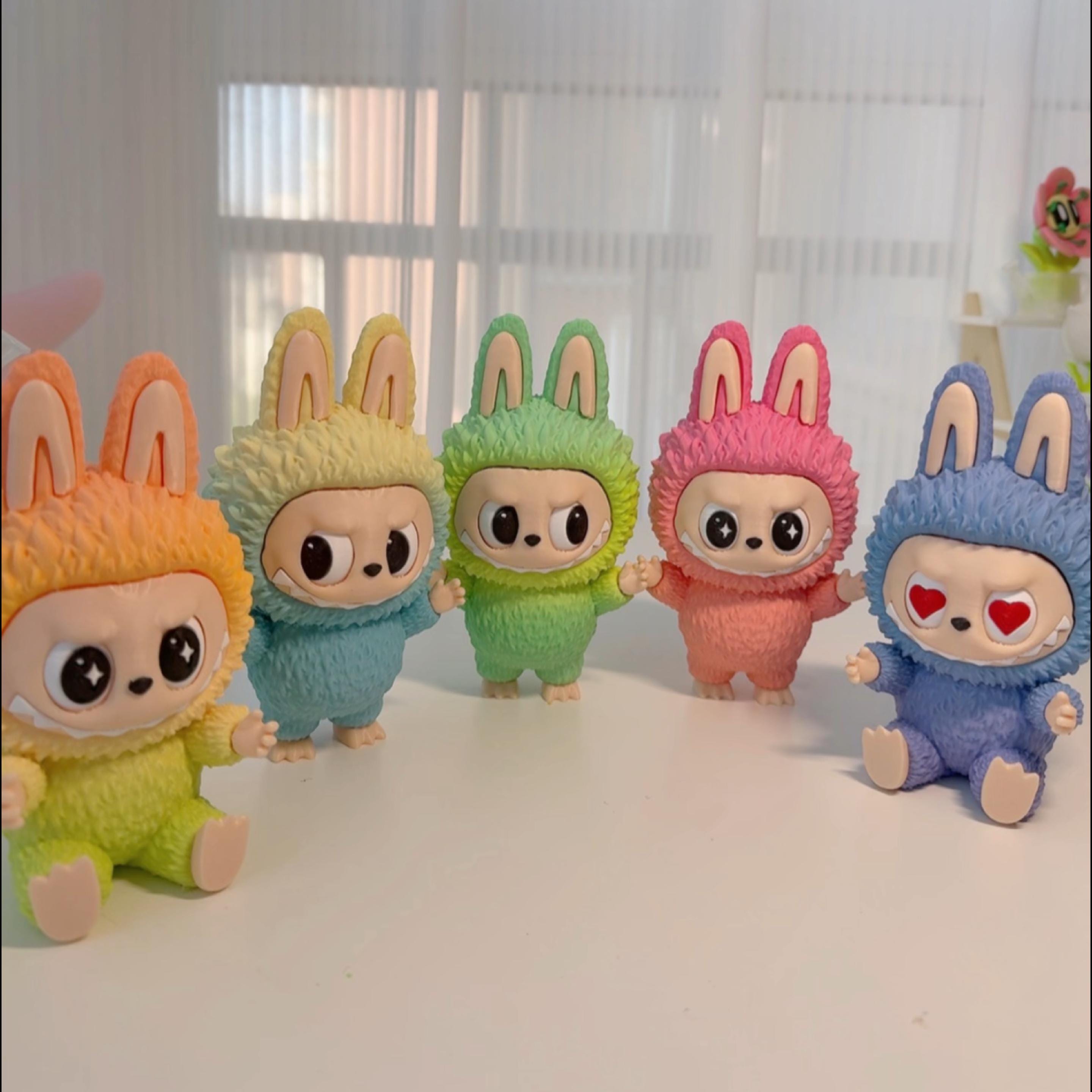 Labubu 3d Print Model STL File Labubu accessories, Labubu Face Changing 3D Printed Cutter Labubu Accessories Labubu Bagcharm Gift for Kids