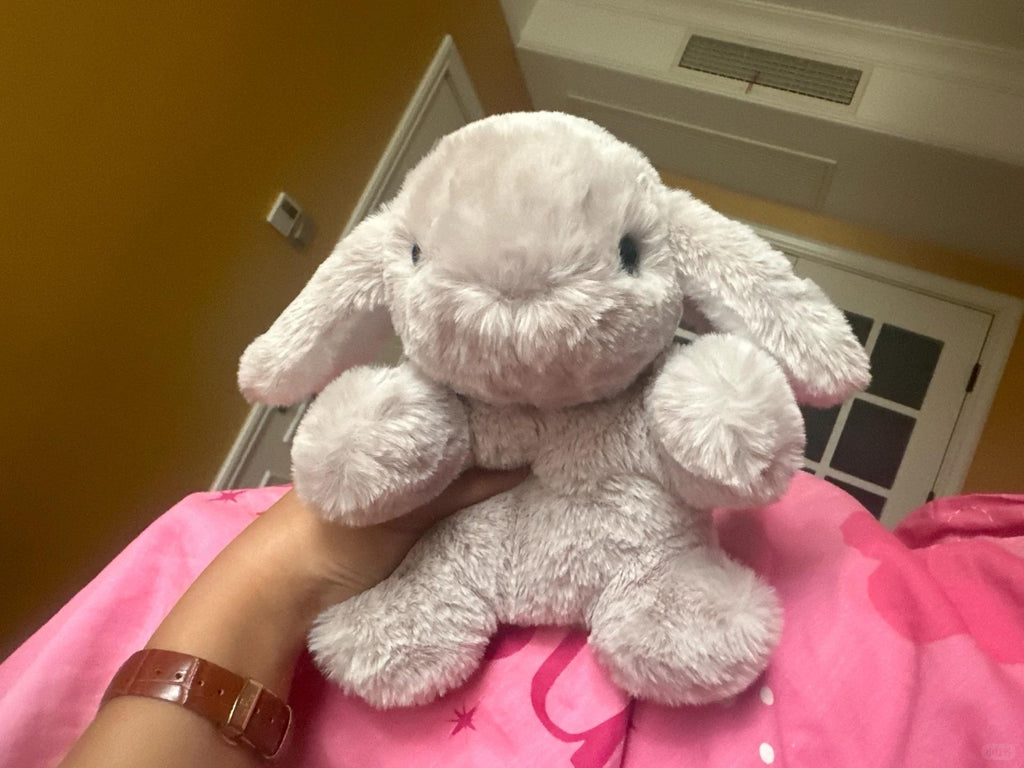 Stuffed Lop-eared Bunny Sewing Pattern with Photo Tutorial, Rabbit Sewing Patterns, Stuffed Toys Realistic Bunny Soft Toy Pattern