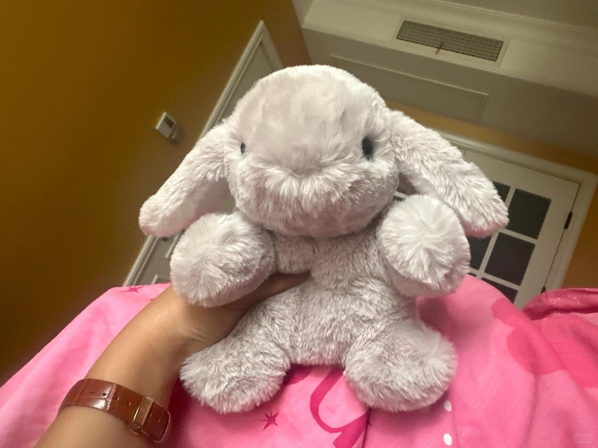 Stuffed Lop-eared Bunny Sewing Pattern with Photo Tutorial, Rabbit Sewing Patterns, Stuffed Toys Realistic Bunny Soft Toy Pattern