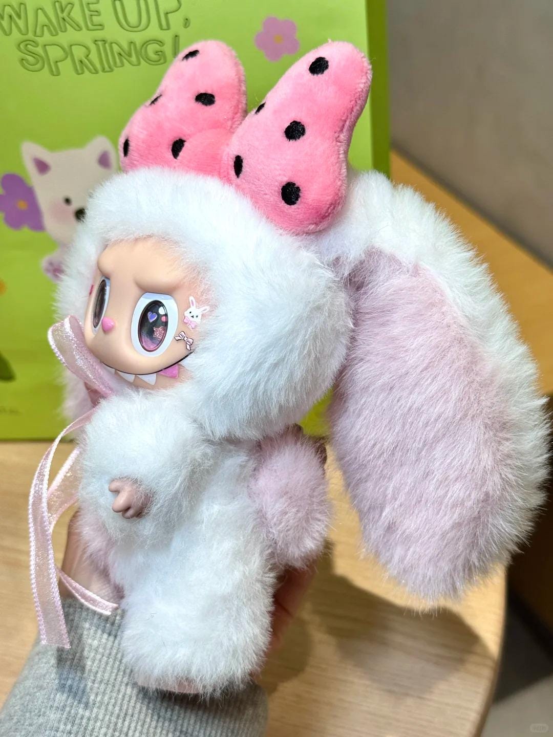 Labubu Dog Sewing Pattern with Video Tutorial, Labubu Plush Outfit DIY Pattern, Bag Charm Labubu Accessories