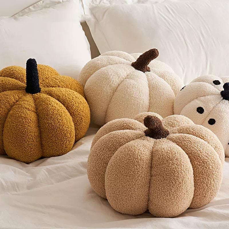 Halloween Pumpkin PDF Sewing Pattern Pumpkin Halloween Pattern Stuffed Toys Thanksgiving Decor Softies Pattern Pumpkin Sewing Thanksgiving