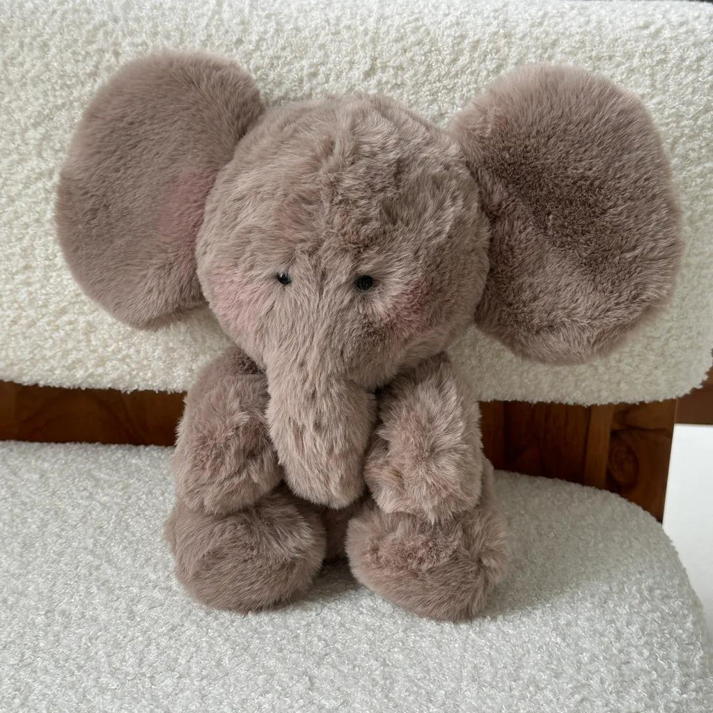 Stuffed Elephant Sewing Pattern PDF – DIY Plush Elephant Soft Toy Pattern with Video Tutorial
