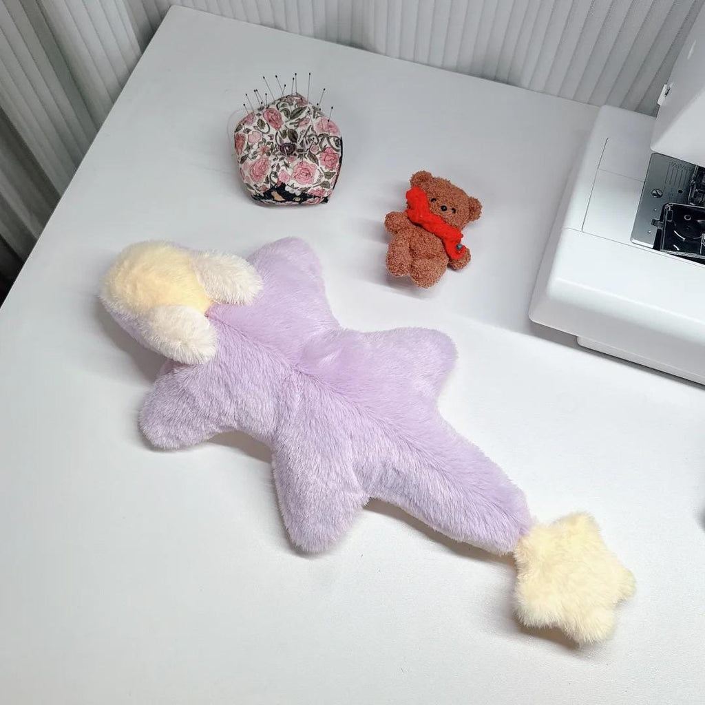 Stuffed Sleepy Dragon PDF Sewing Pattern Sky Dragon Sewing Patterns, Stuffed Toys Bagcharm Softies, Jellycat Lying Baby Dragon Plushie