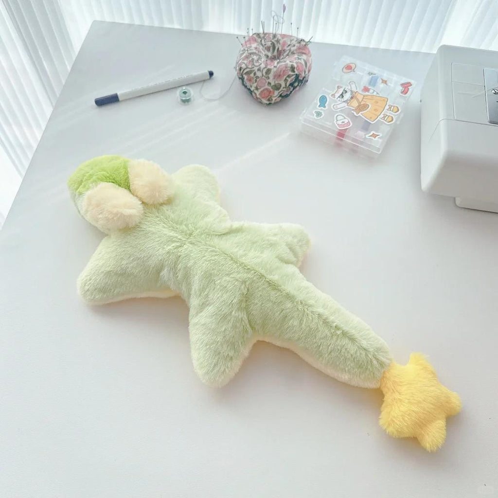 Stuffed Sleepy Dragon PDF Sewing Pattern Sky Dragon Sewing Patterns, Stuffed Toys Bagcharm Softies, Jellycat Lying Baby Dragon Plushie