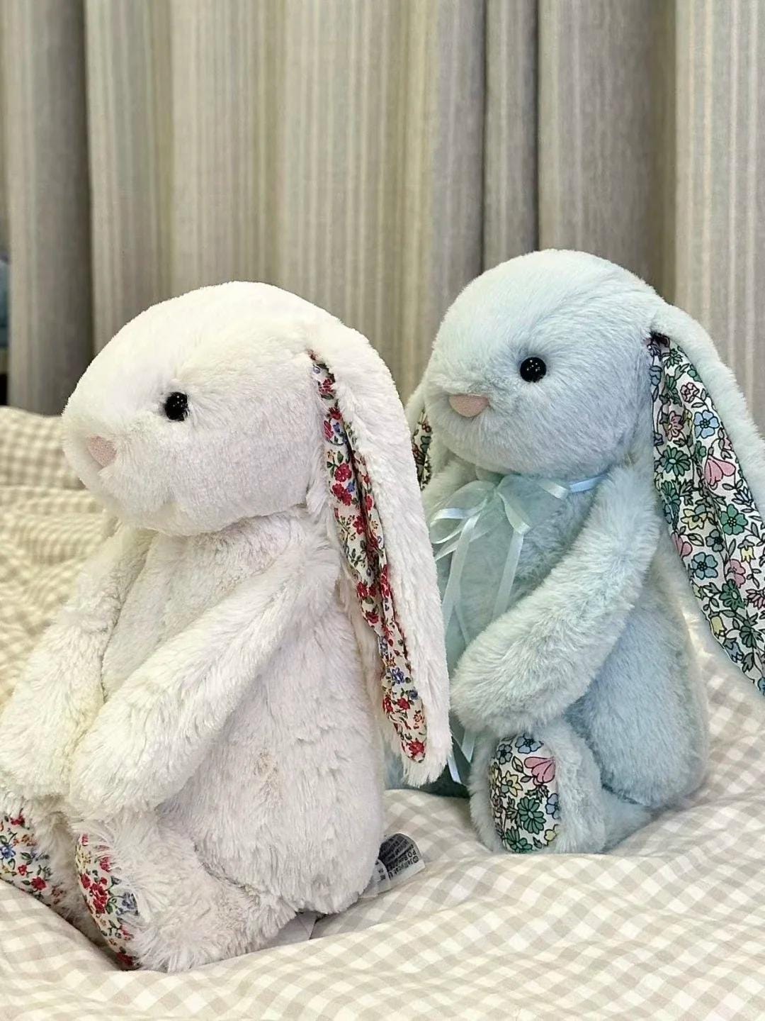 Jellycat-Style Bunny Sewing Pattern – PDF Soft Toy Rabbit Plushie Pattern