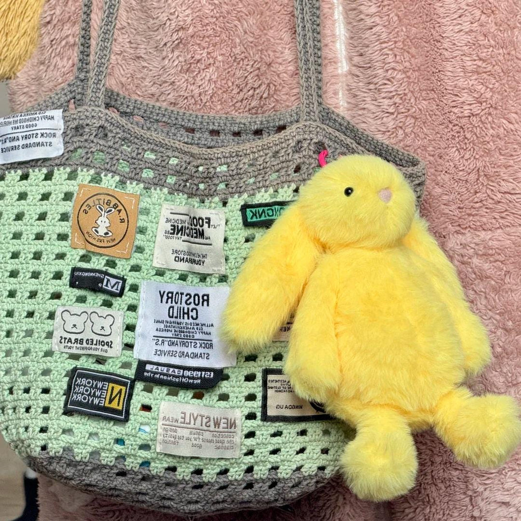 Jellycat-Style Bunny Sewing Pattern – PDF Soft Toy Rabbit Plushie Pattern