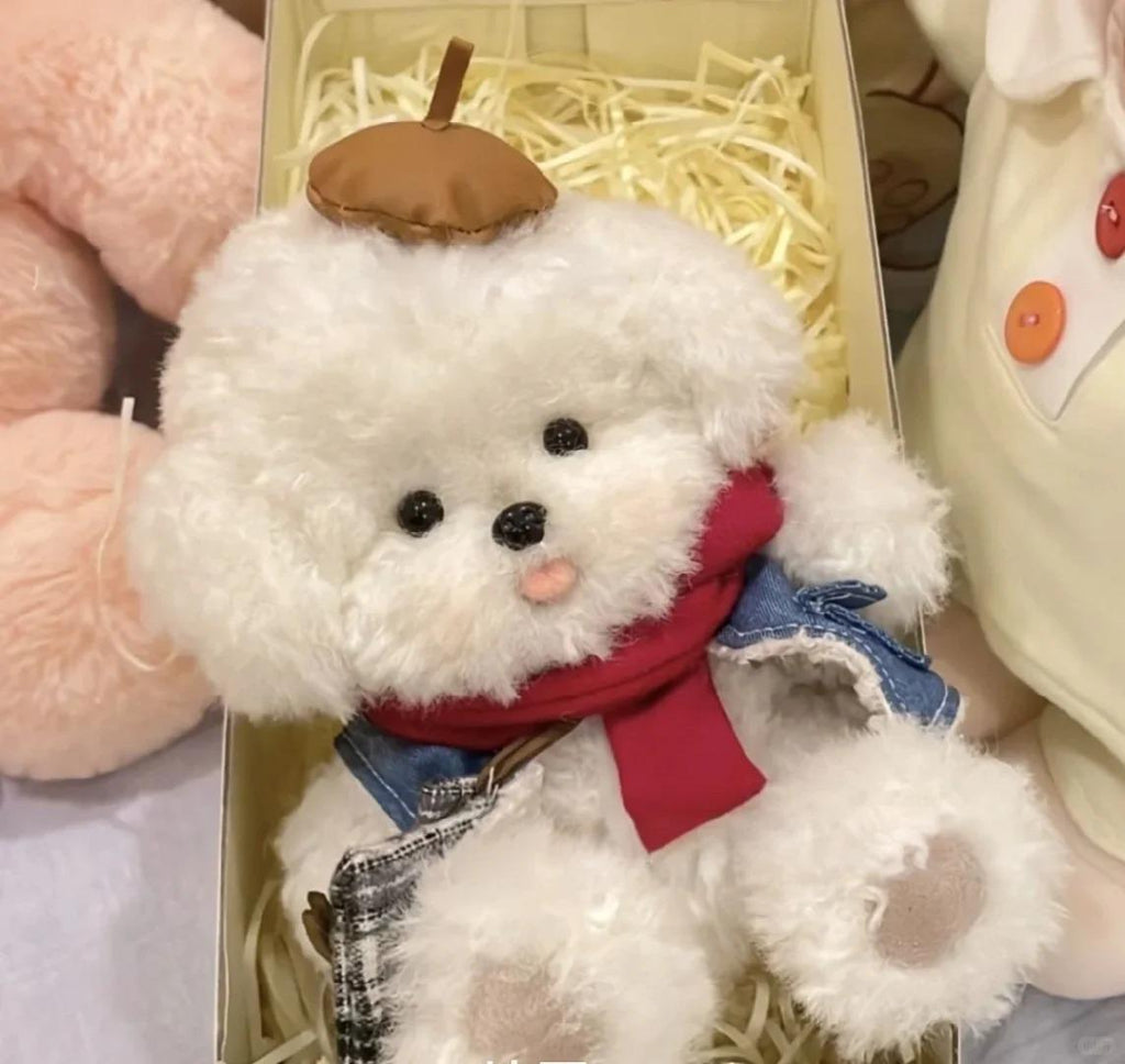 Teddy Dog Sewing Pattern with Video Tutorial DIY Teddy Dog Sewing Pattern for Beginner Softies DIY Pattern Kids Toy Pattern Instant Download