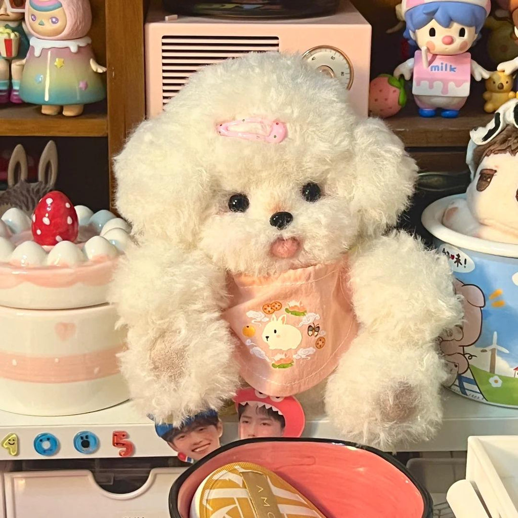 Teddy Dog Sewing Pattern with Video Tutorial DIY Teddy Dog Sewing Pattern for Beginner Softies DIY Pattern Kids Toy Pattern Instant Download
