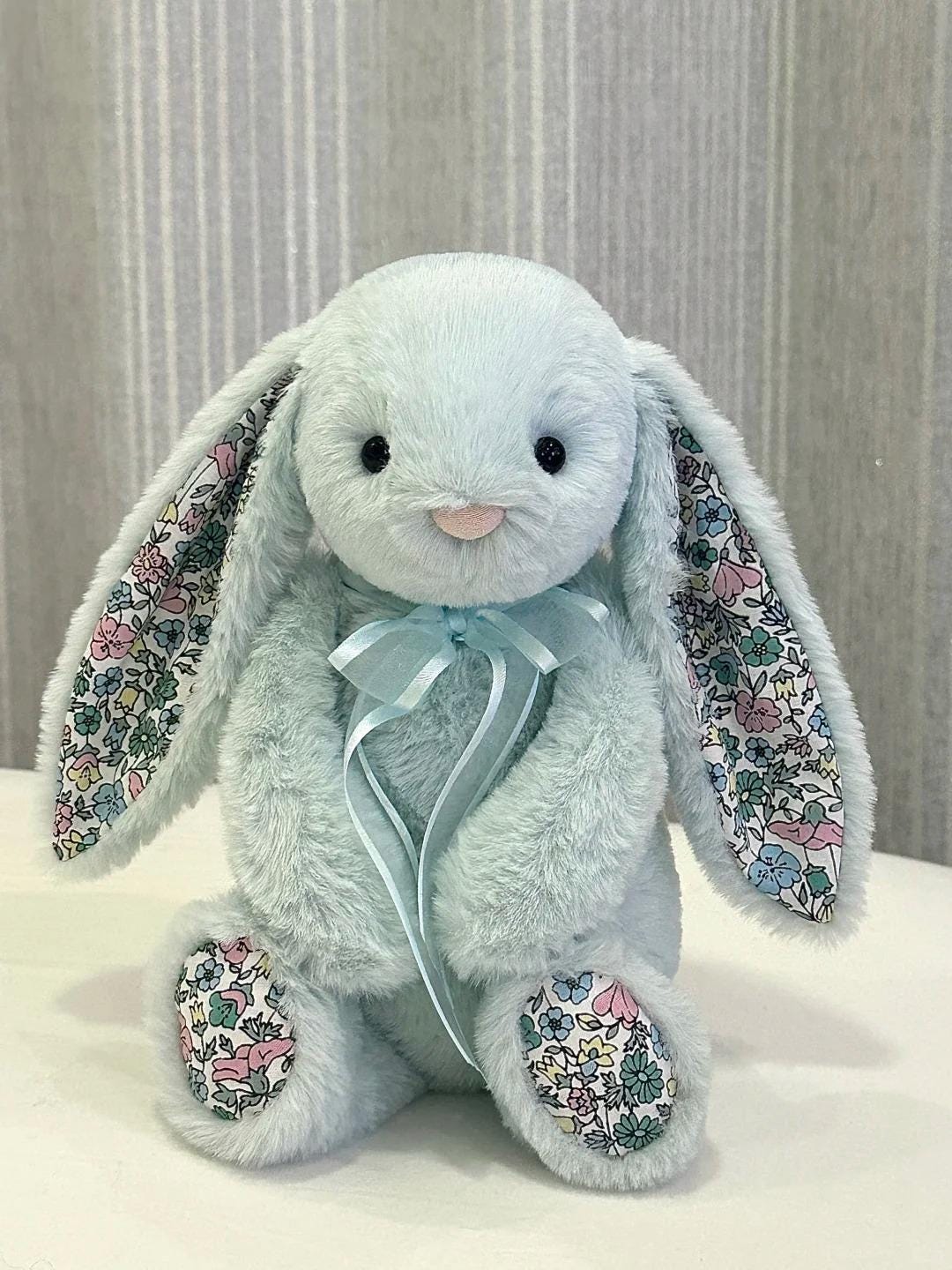 Jellycat-Style Bunny Sewing Pattern – PDF Soft Toy Rabbit Plushie Pattern