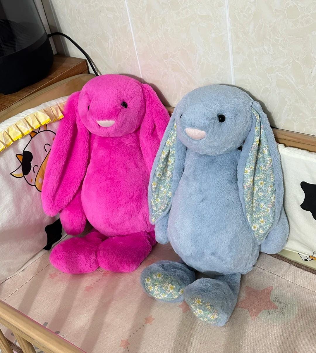 Jellycat-Style Bunny Sewing Pattern – PDF Soft Toy Rabbit Plushie Pattern