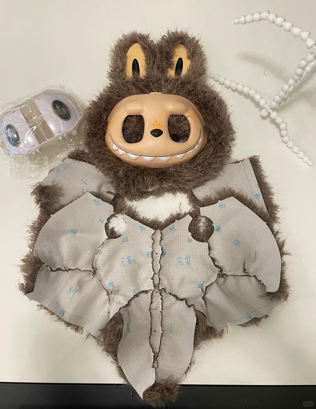 58cm Zimomo Sewing Pattern(Video Tutorial included) Huge Labubu Sewing Pattern  Soft Toy DIY Digital Sewing Pattern Download