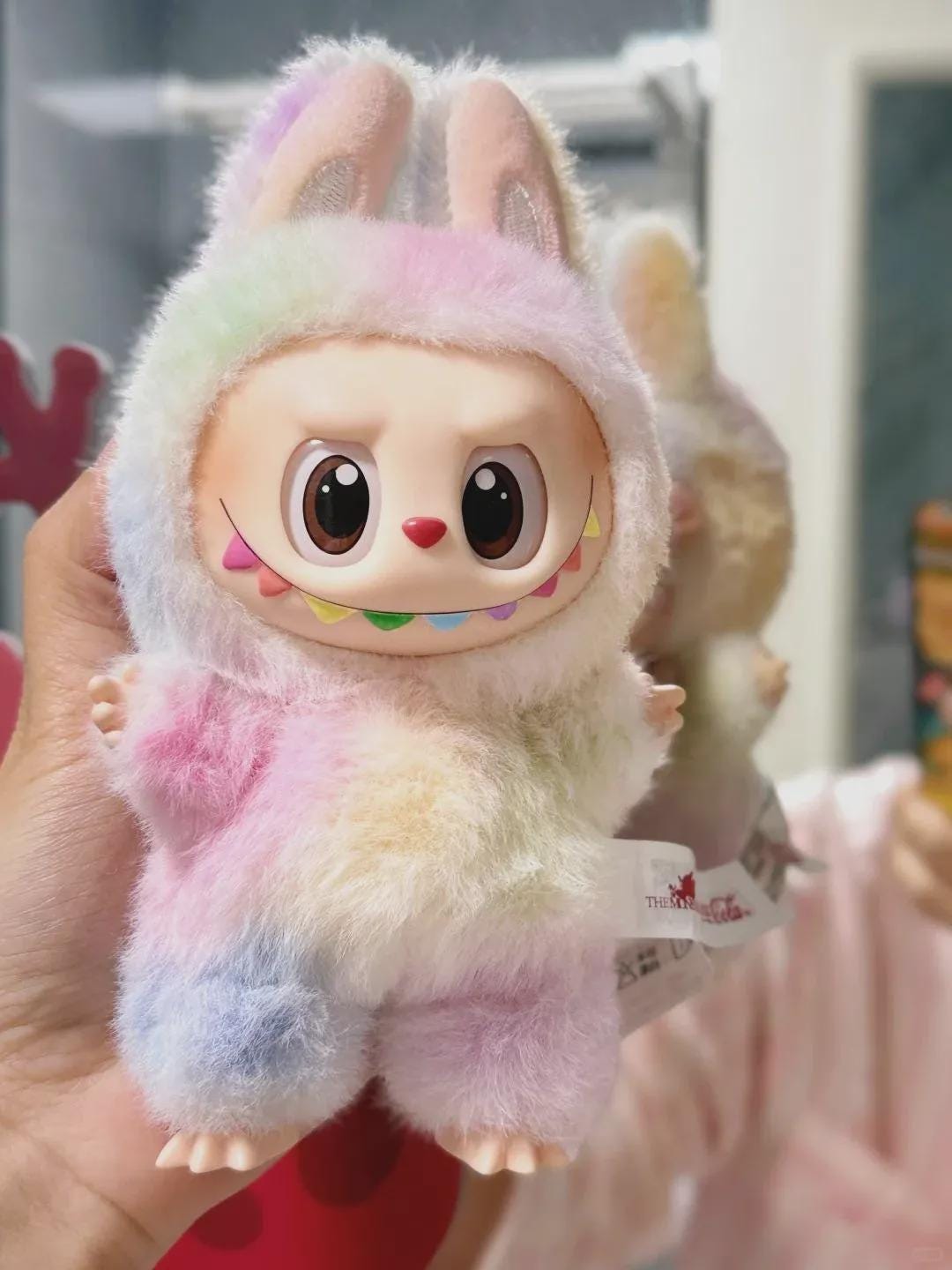 Labubu Sewing Pattern PDF (Video Tutorial Included), Cute Plush Toy Pattern, Fantasy Creature Plush DIY, Bag Charm Sewing Pattern