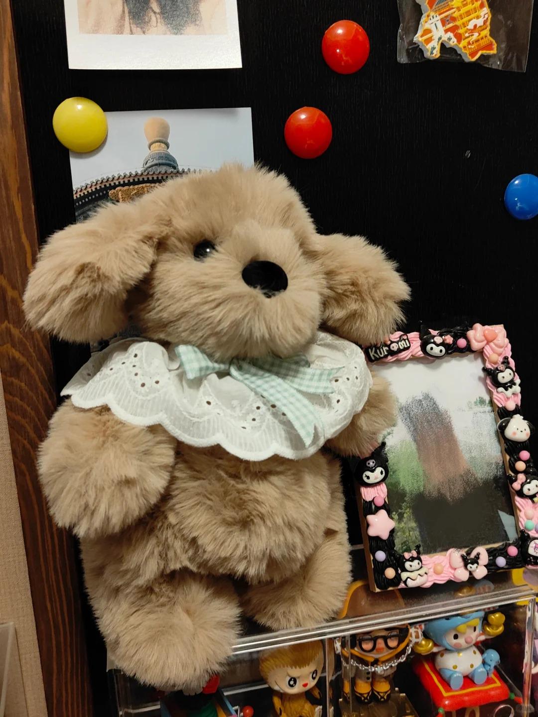 Stuffed Teddy Dog PDF Sewing Pattern with 2 hours Video Tutorial Dog Sewing Patterns Stuffed Toys Softies Baby Dog Plushie Pattern DIY PDF