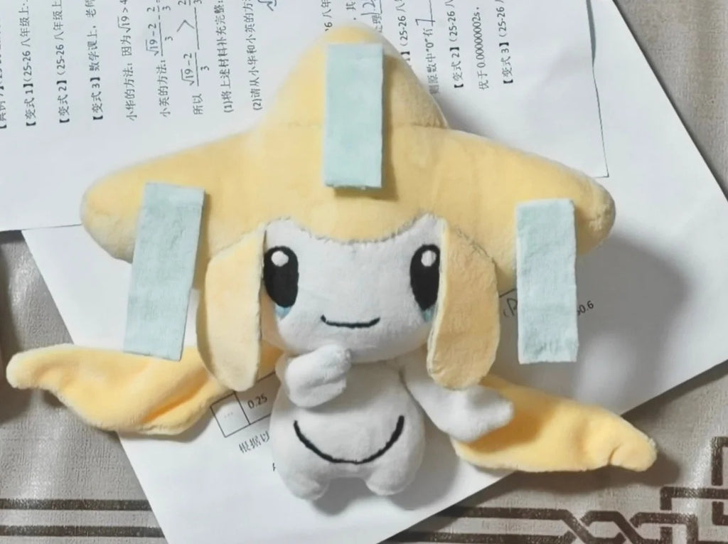 Jirachi plush sewing pattern PDF handmade Pokémon plush reference