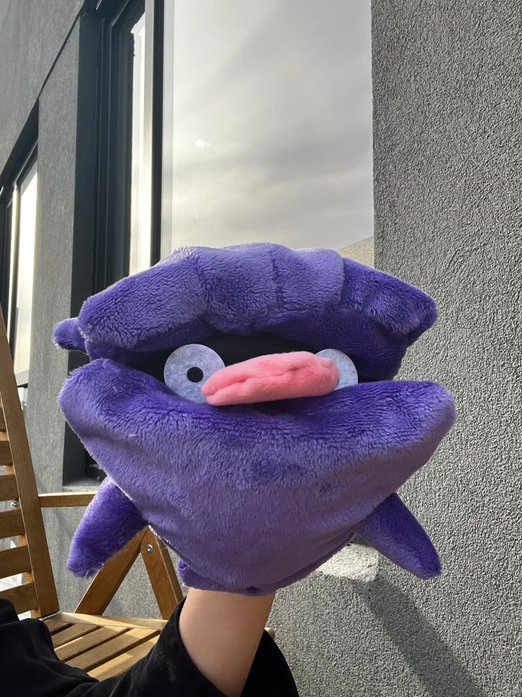 Lickitung Pokemon hand puppet sewing pattern project detail