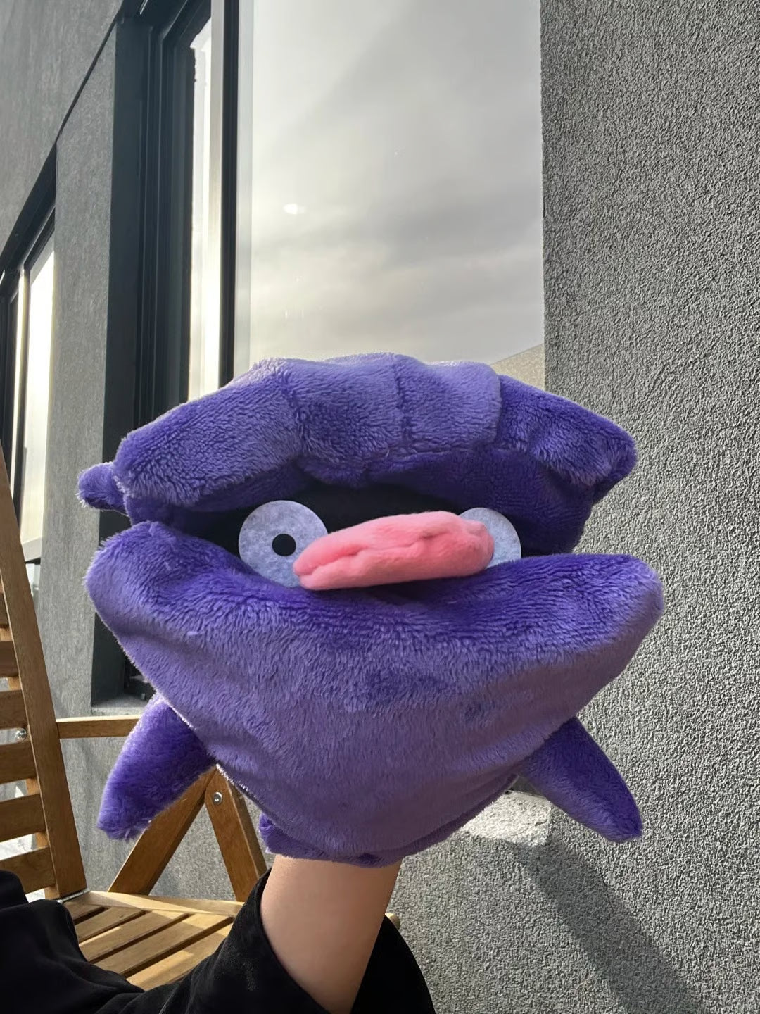 Lickitung Pokemon hand puppet sewing pattern project detail