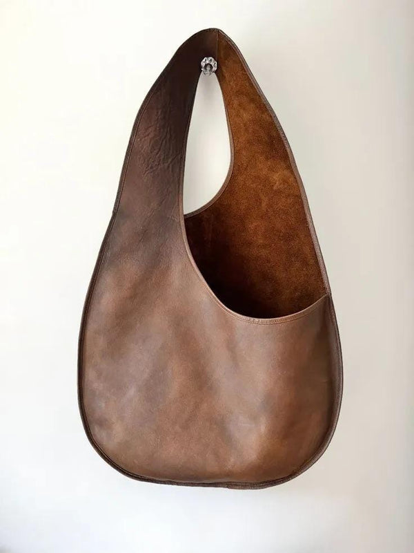 Easy Tote Bag Sewing Pattern, Unique Tote Bag Pattern, Cashin shoulder bag, Minimalism Shoulder Bag PDF, Cashin Carry Crescent Bag, Modern