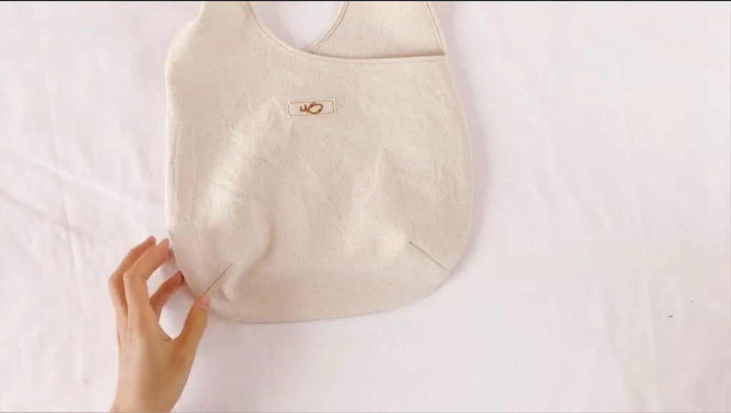 Easy Tote Bag Sewing Pattern, Unique Tote Bag Pattern, Cashin shoulder bag, Minimalism Shoulder Bag PDF, Cashin Carry Crescent Bag, Modern