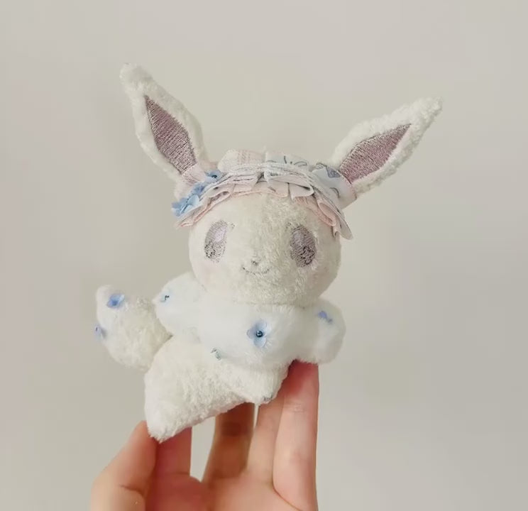 Eevee Sewing Pattern PDF Kawaii Pokemon Plush Bag Charm Handmade Gift for Pokemon Lover and Cute Things to Sew Instant Download